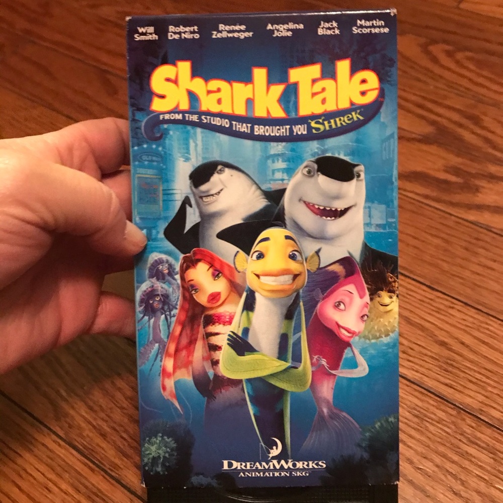 Sharktale vhs gently used